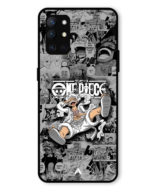 Onepiece luffy 01 Anime Metal Back Cover Phone Case for Oneplus 9R