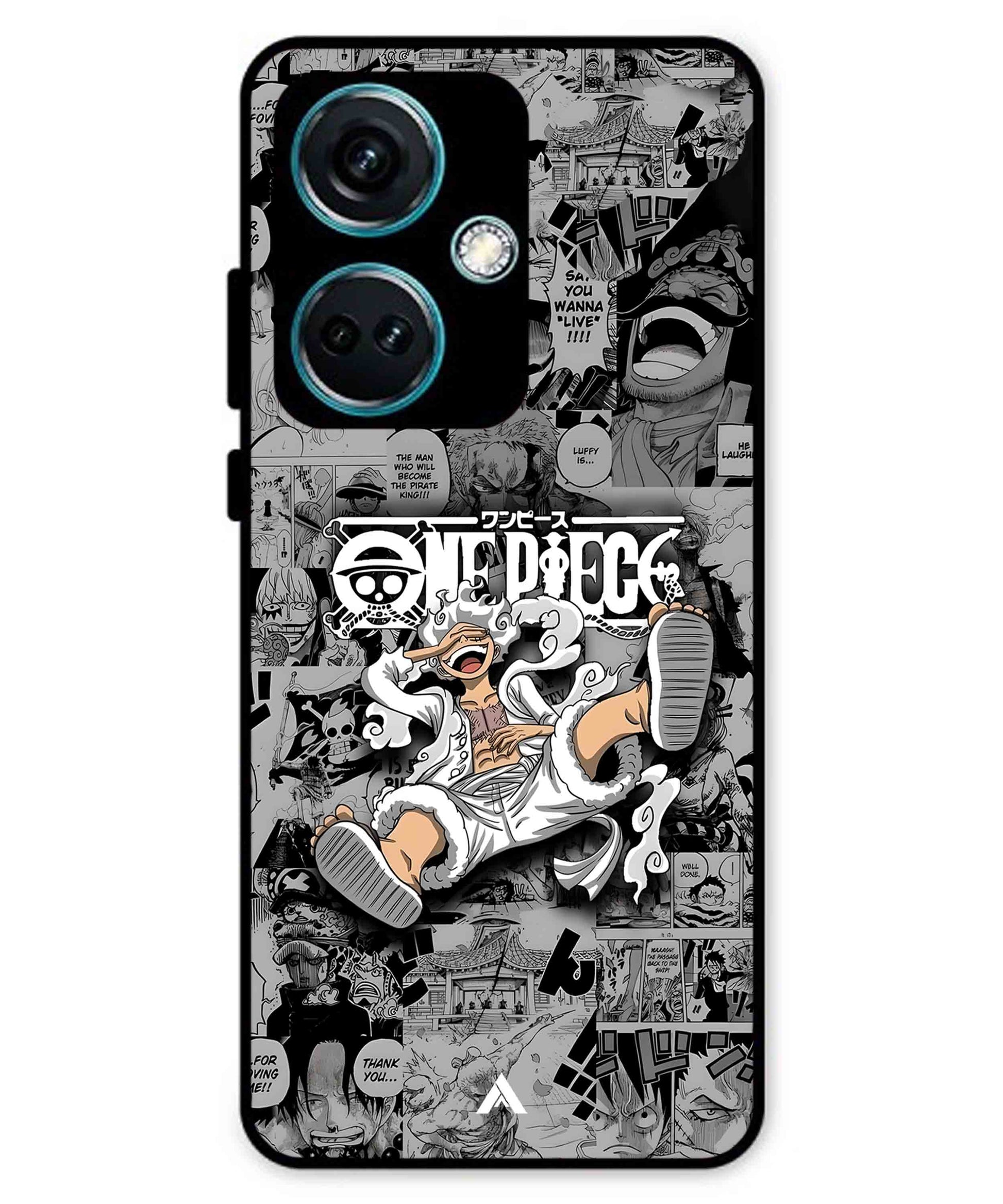 Onepiece luffy 01 Anime Metal Back Cover Phone Case for Oneplus Nord CE 3