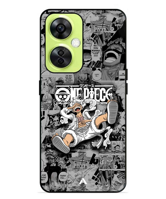 Onepiece luffy 01 Anime Metal Back Cover Phone Case for Oneplus Nord CE 3 Lite