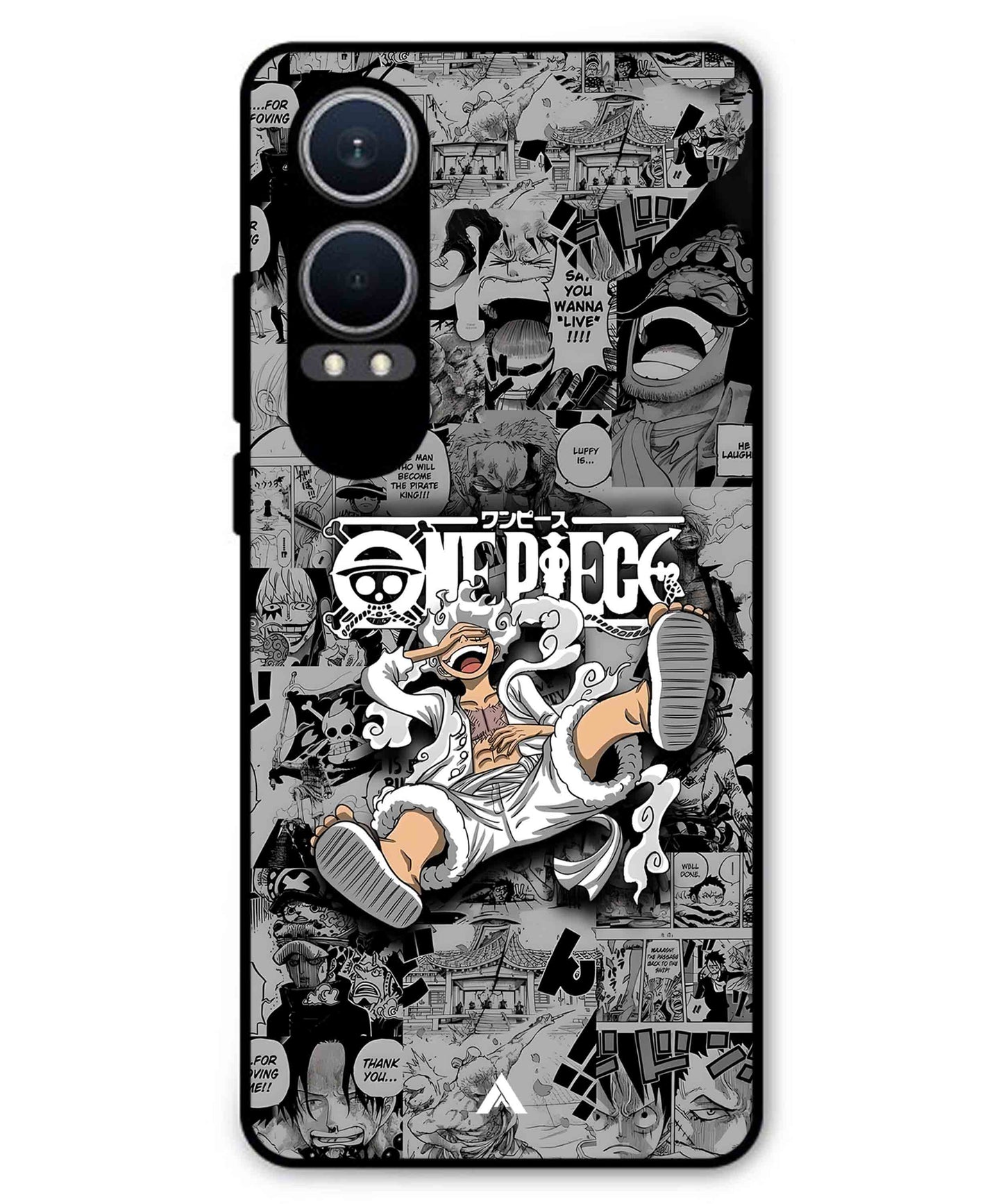 Onepiece luffy 01 Anime Metal Back Cover Phone Case for Oneplus Nord CE 4 Lite