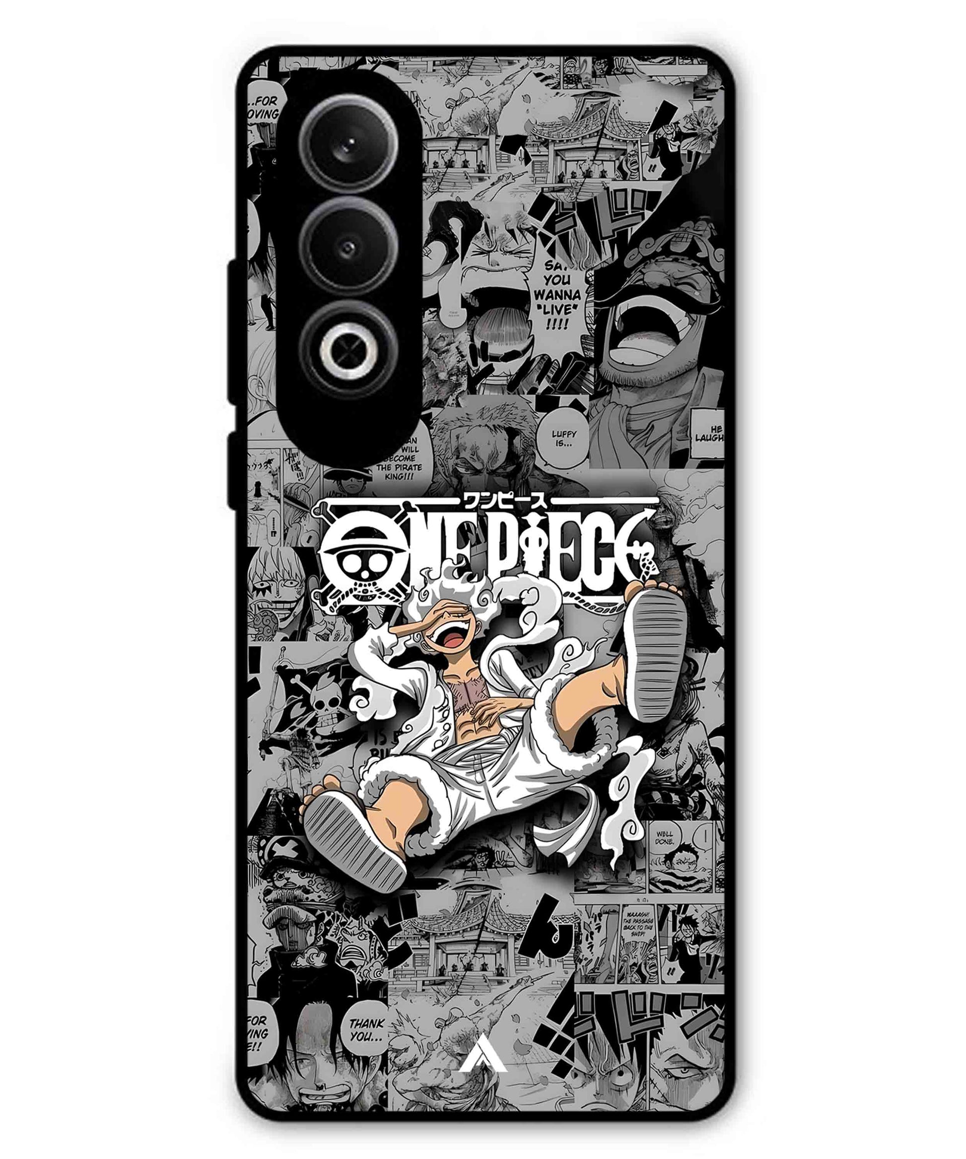 Onepiece luffy 01 Anime Metal Back Cover Phone Case for Oneplus Nord CE 4