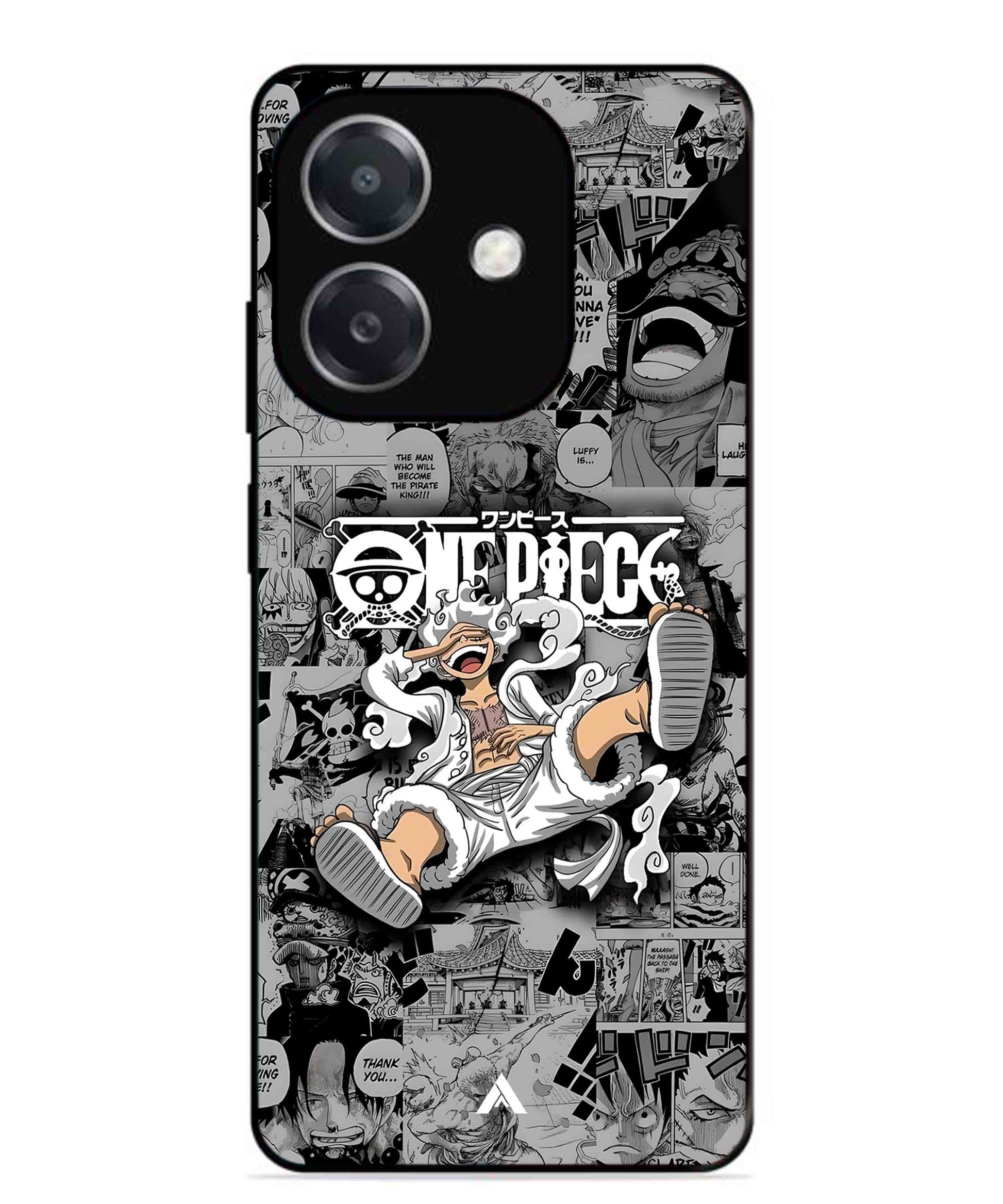Onepiece luffy 01 Anime Metal Back Cover Phone Case for Oppo A3X