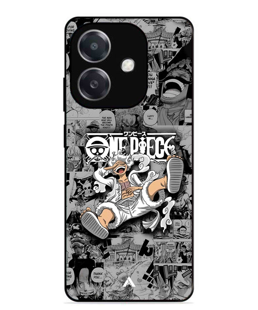 Onepiece luffy 01 Anime Metal Back Cover Phone Case for Oppo A3X