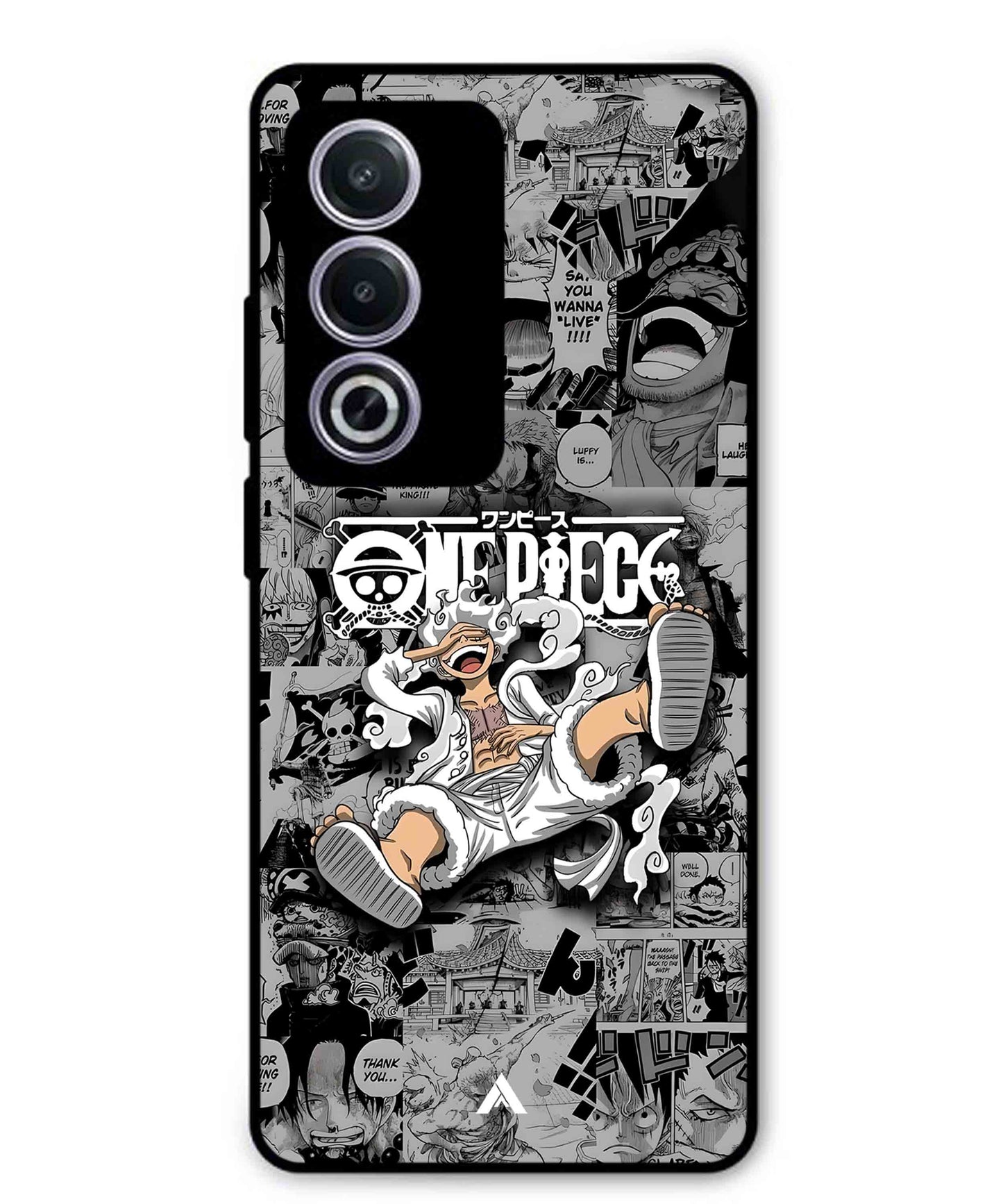 Onepiece luffy 01 Anime Metal Back Cover Phone Case for Oppo A3 Pro