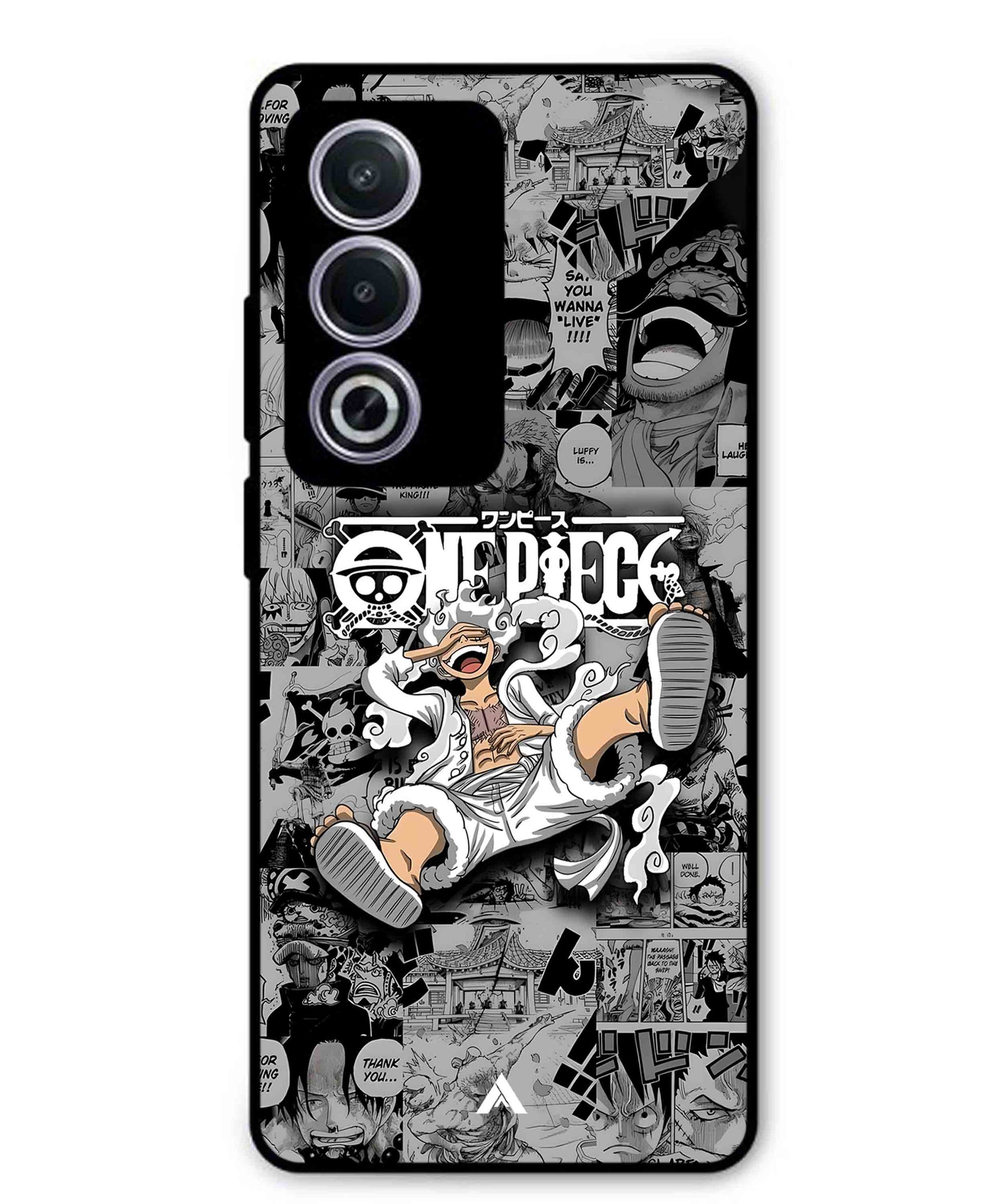 Onepiece luffy 01 Anime Metal Back Cover Phone Case for Oppo A3 Pro