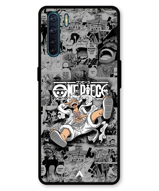 Onepiece luffy 01 Anime Metal Back Cover Phone Case for Oppo A91
