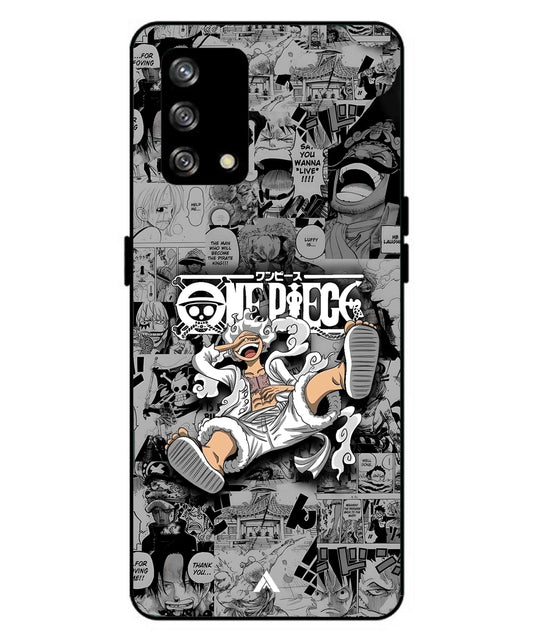 Onepiece luffy 01 Anime Metal Back Cover Phone Case for Oppo A93