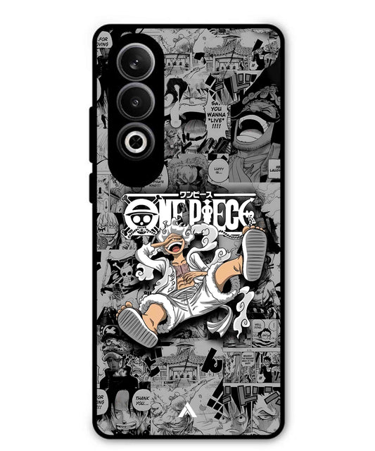 Onepiece luffy 01 Anime Metal Back Cover Phone Case for Oppo K12
