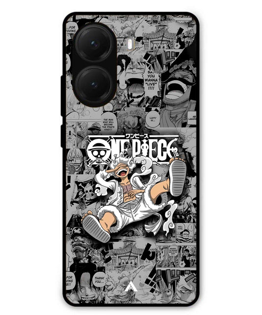 Onepiece luffy 01 Anime Metal Back Cover Phone Case for Poco X7 Pro