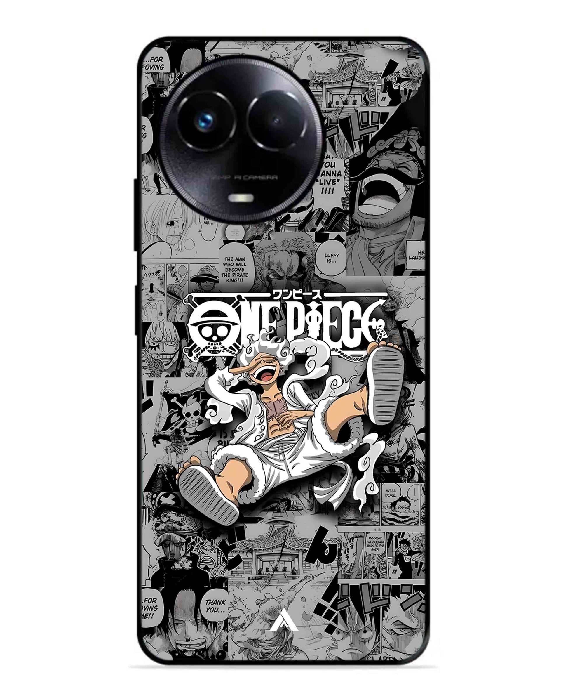 Onepiece luffy 01 Anime Metal Back Cover Phone Case for Realme 11 5G