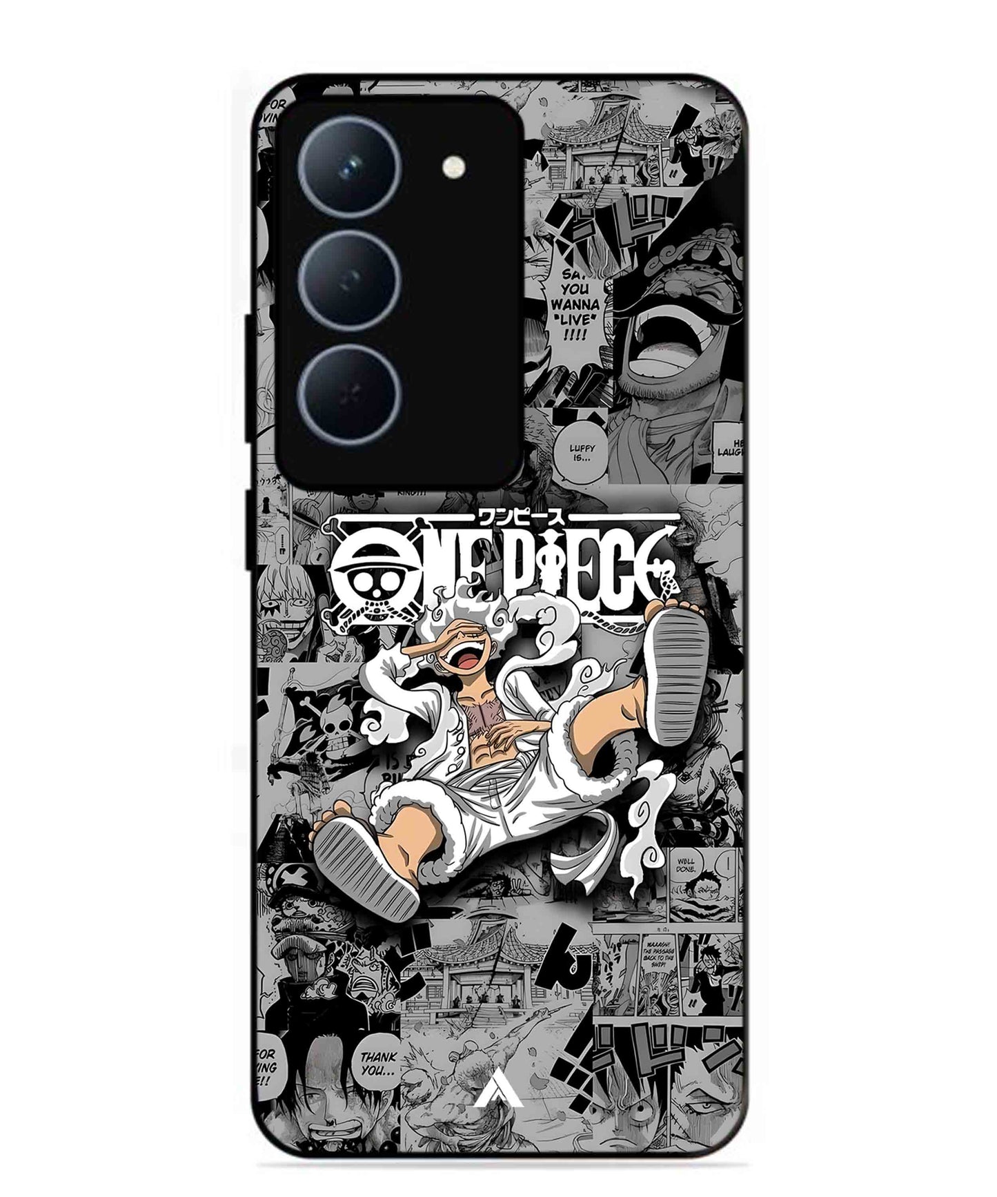 Onepiece luffy 01 Anime Metal Back Cover Phone Case for Realme 14X