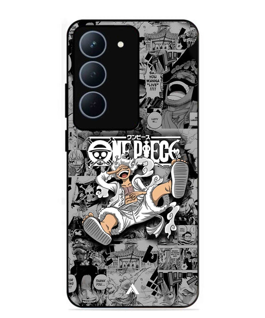 Onepiece luffy 01 Anime Metal Back Cover Phone Case for Realme 14X