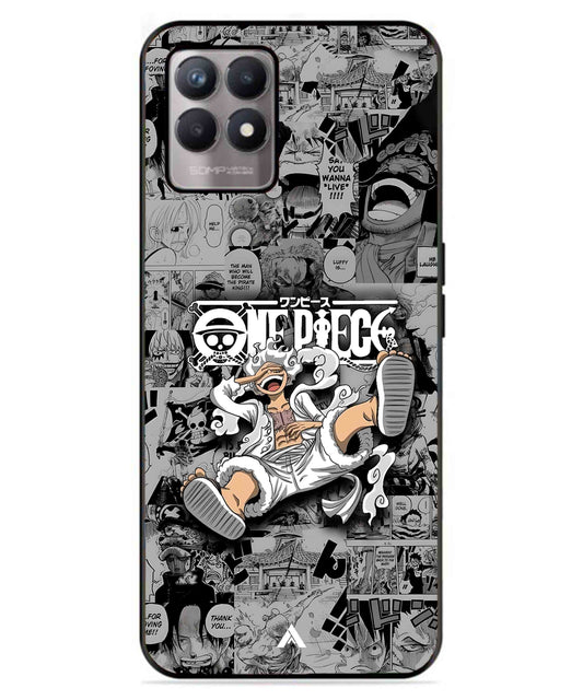 Onepiece luffy 01 Anime Metal Back Cover Phone Case for Realme 8i