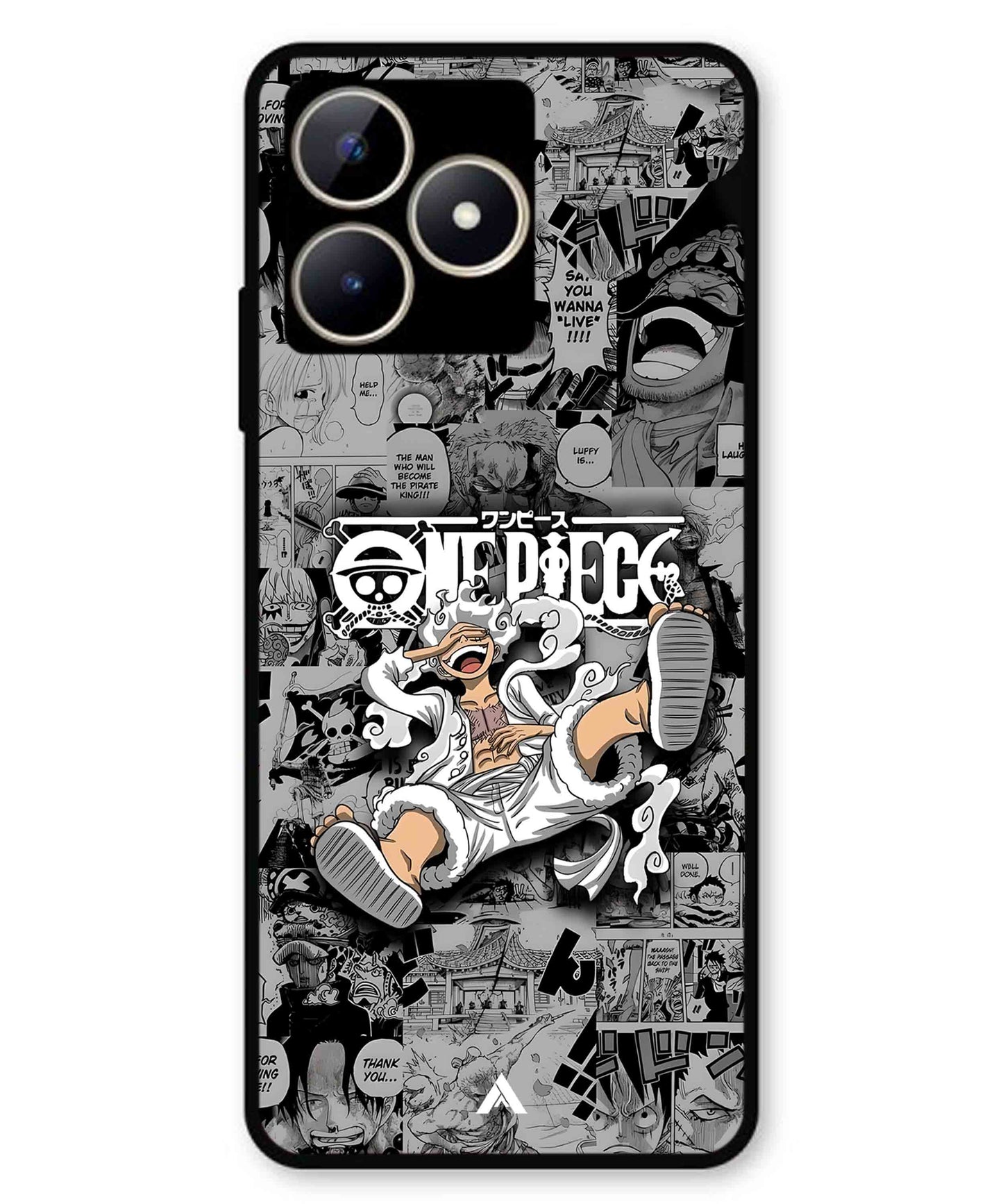 Onepiece luffy 01 Anime Metal Back Cover Phone Case for Realme C53