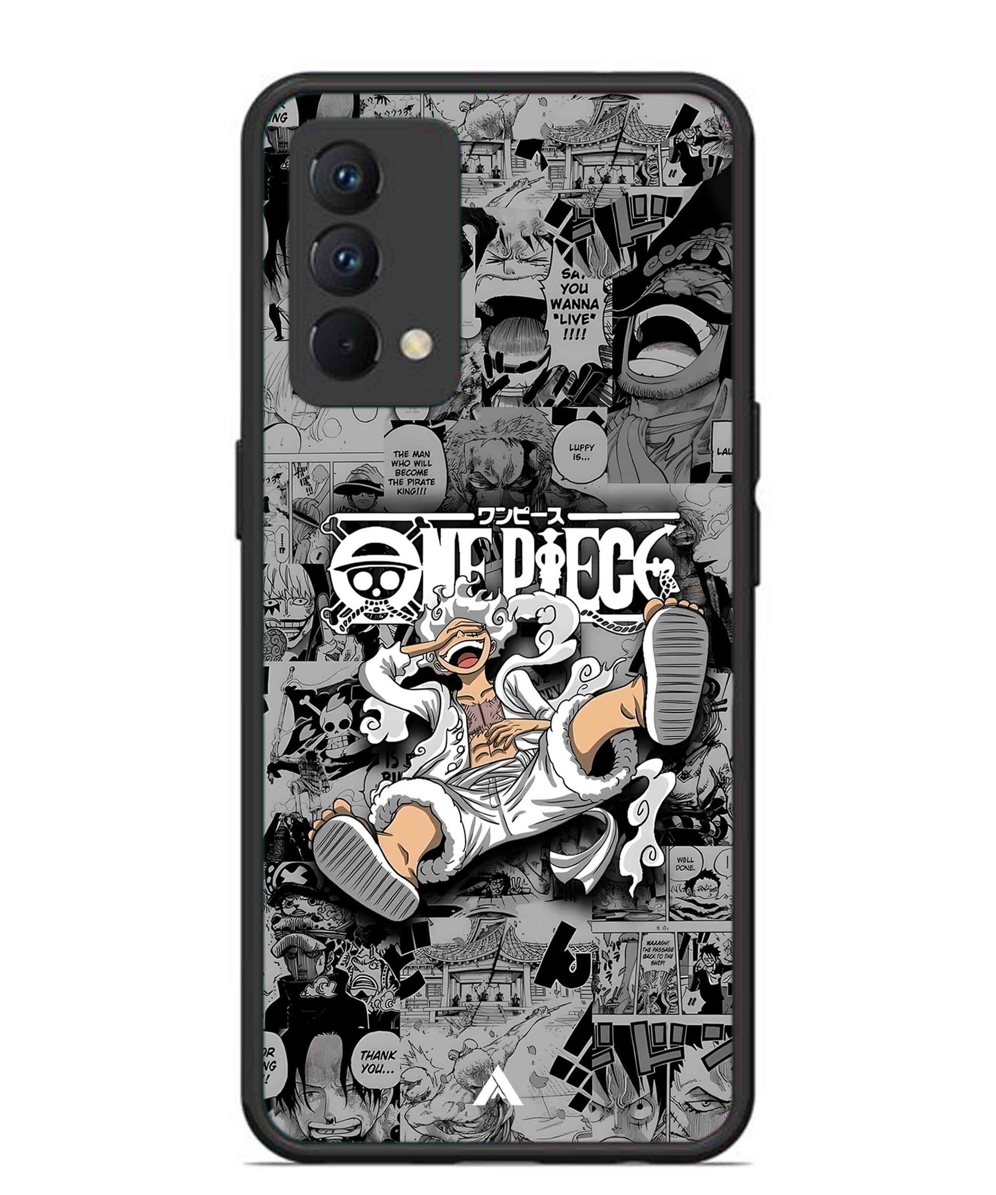 Onepiece luffy 01 Anime Metal Back Cover Phone Case for Realme GT Master Edition