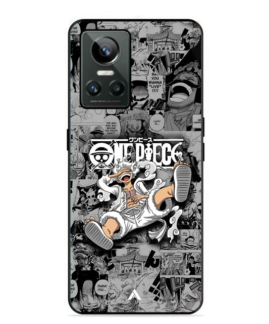 Onepiece luffy 01 Anime Metal Back Cover Phone Case for Realme GT Neo 3
