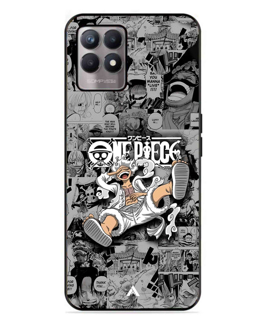 Onepiece luffy 01 Anime Metal Back Cover Phone Case for Realme Narzo 50