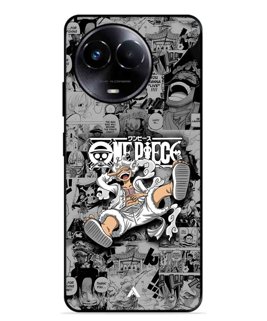 Onepiece luffy 01 Anime Metal Back Cover Phone Case for Realme Narzo 60X