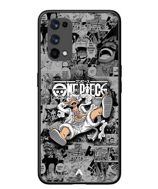 Onepiece luffy 01 Anime Metal Back Cover Phone Case for Realme X7 Pro