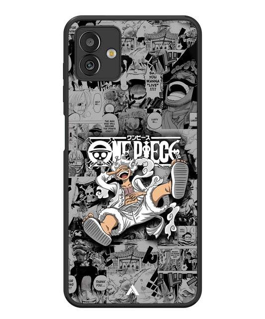 Onepiece luffy 01 Anime Metal Back Cover Phone Case for Samsugn Galaxy M13 5G