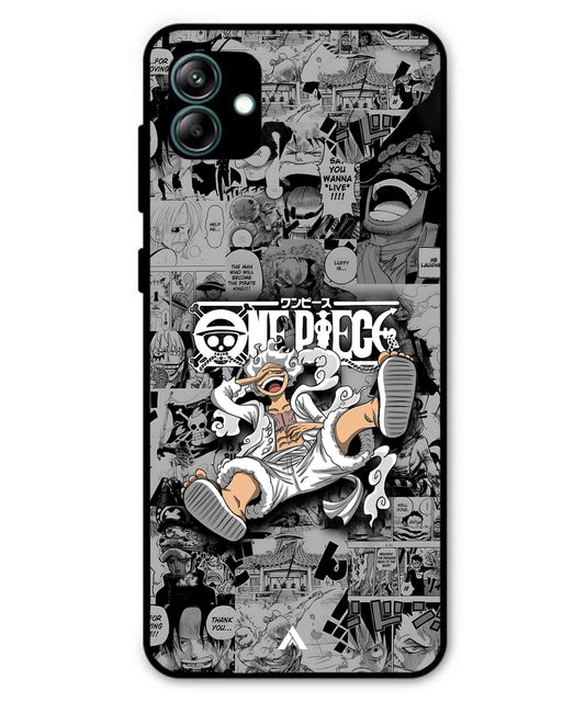 Onepiece luffy 01 Anime Metal Back Cover Phone Case for Samsung Galaxy A04