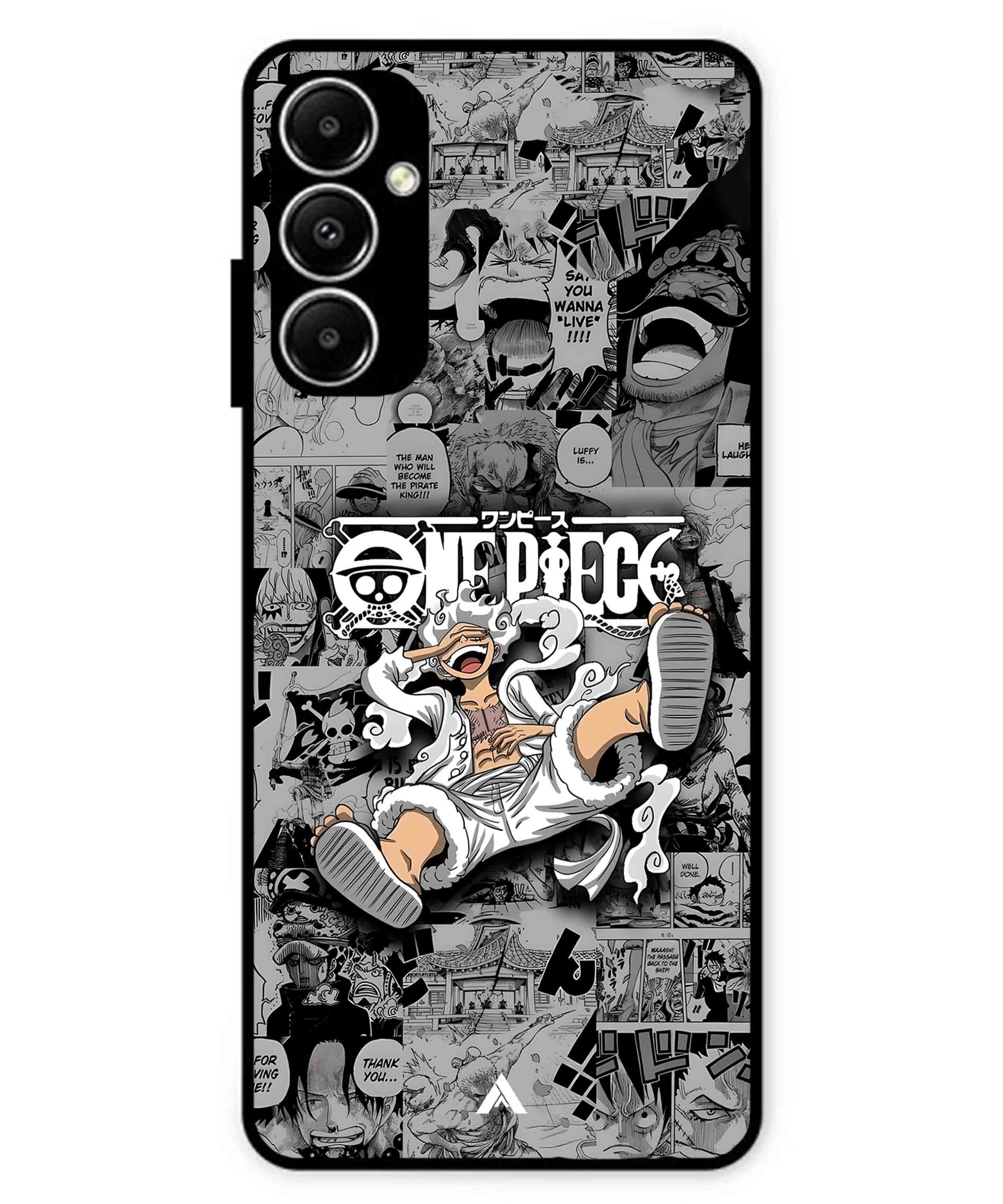 Onepiece luffy 01 Anime Metal Back Cover Phone Case for Samsung Galaxy A05s
