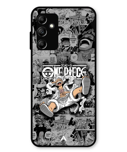 Onepiece luffy 01 Anime Metal Back Cover Phone Case for Samsung Galaxy A14 5G