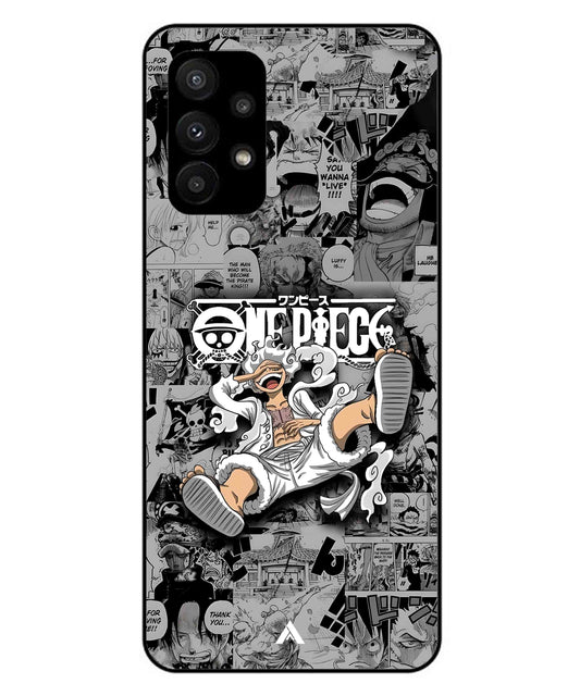 Onepiece luffy 01 Anime Metal Back Cover Phone Case for Samsung Galaxy A23 5G