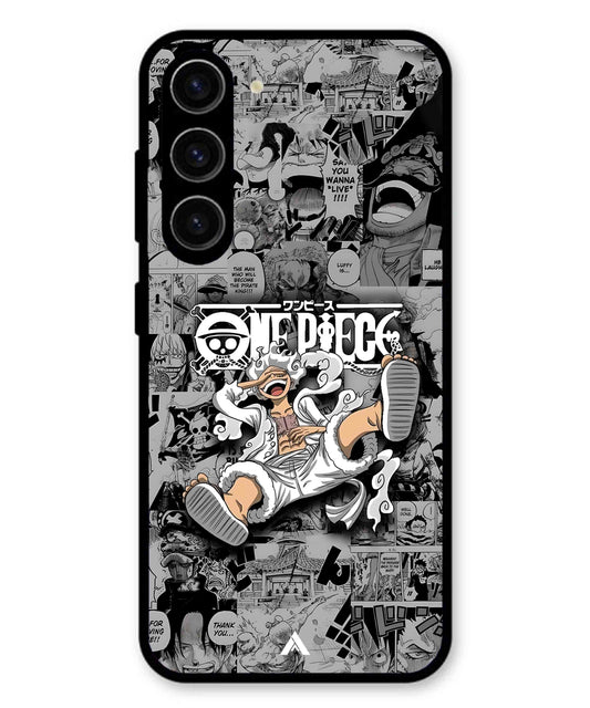 Onepiece luffy 01 Anime Metal Back Cover Phone Case for Samsung Galaxy A36