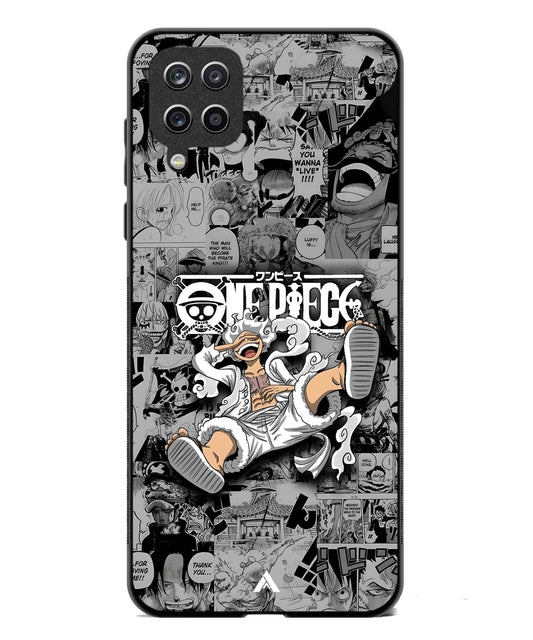 Onepiece luffy 01 Anime Metal Back Cover Phone Case for Samsung Galaxy A42