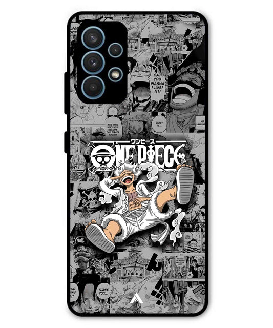 Onepiece luffy 01 Anime Metal Back Cover Phone Case for Samsung Galaxy A52