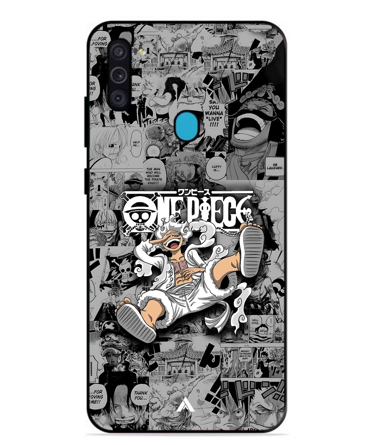 Onepiece luffy 01 Anime Metal Back Cover Phone Case for Samsung Galaxy F11