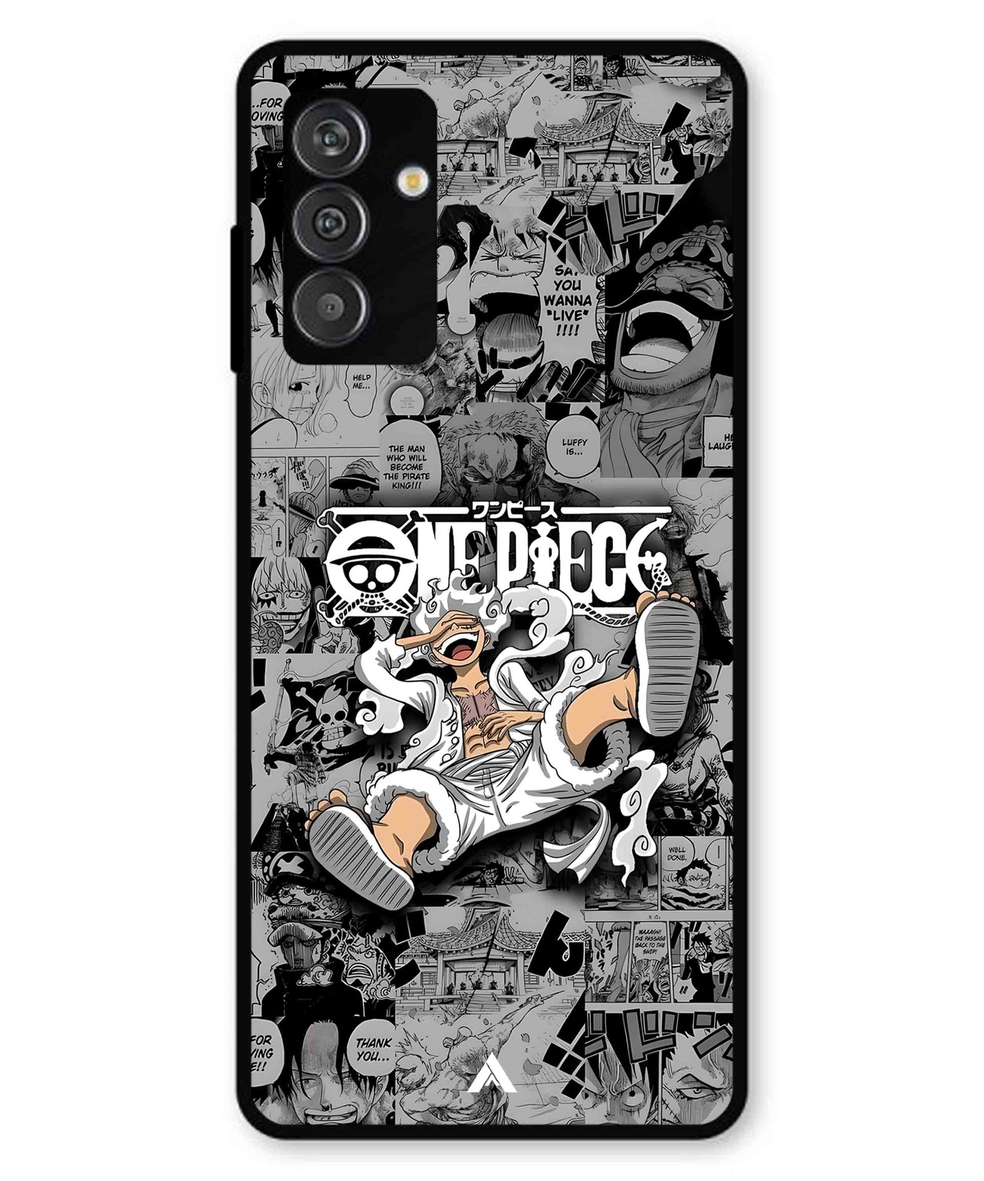 Onepiece luffy 01 Anime Metal Back Cover Phone Case for Samsung Galaxy F14