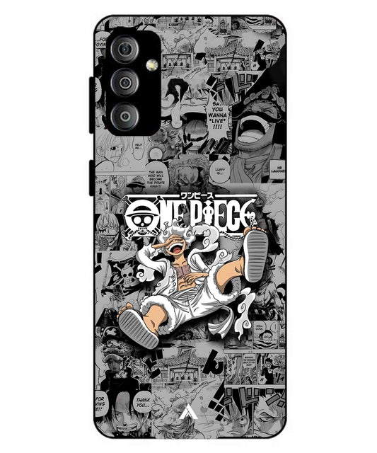 Onepiece luffy 01 Anime Metal Back Cover Phone Case for Samsung Galaxy F23