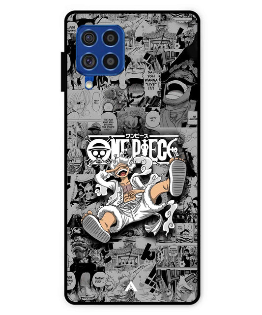 Onepiece luffy 01 Anime Metal Back Cover Phone Case for Samsung Galaxy F62