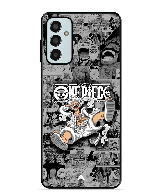 Onepiece luffy 01 Anime Metal Back Cover Phone Case for Samsung Galaxy M13 4G