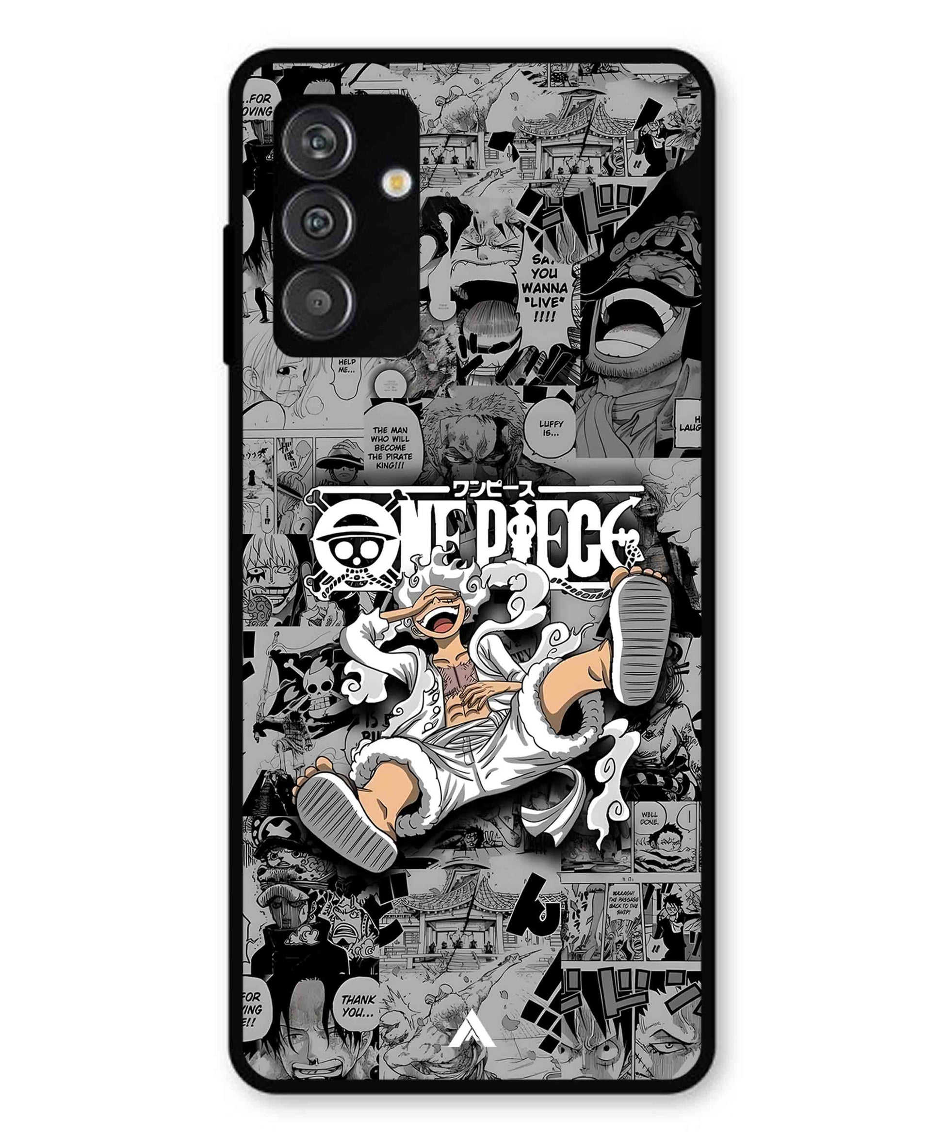 Onepiece luffy 01 Anime Metal Back Cover Phone Case for Samsung Galaxy M14