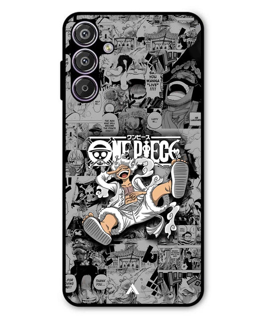 Onepiece luffy 01 Anime Metal Back Cover Phone Case for Samsung Galaxy M15