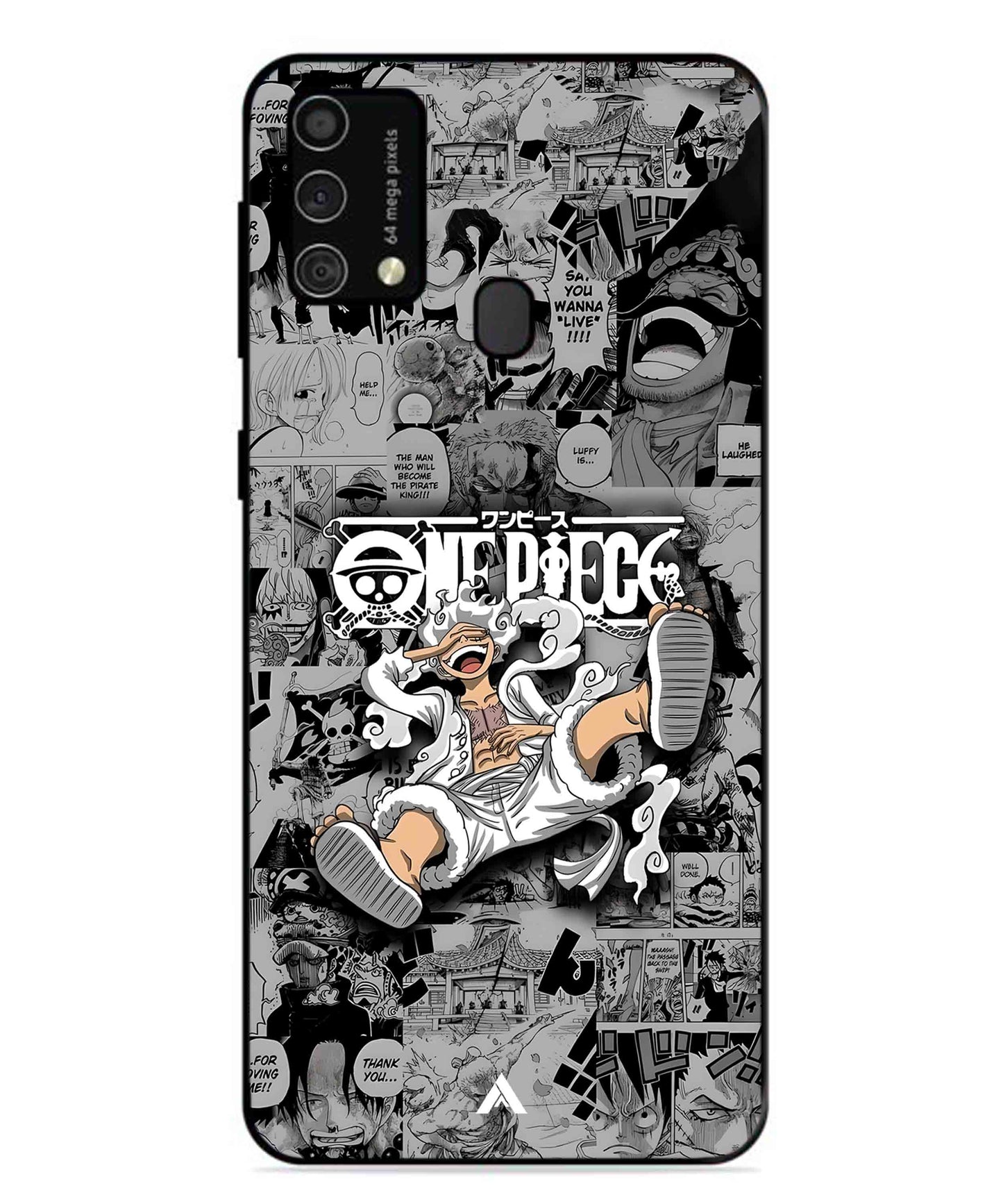Onepiece luffy 01 Anime Metal Back Cover Phone Case for Samsung Galaxy M31