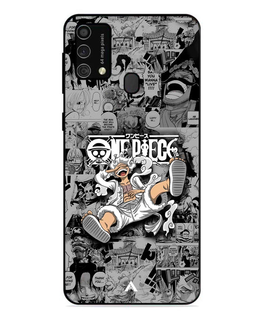 Onepiece luffy 01 Anime Metal Back Cover Phone Case for Samsung Galaxy M31