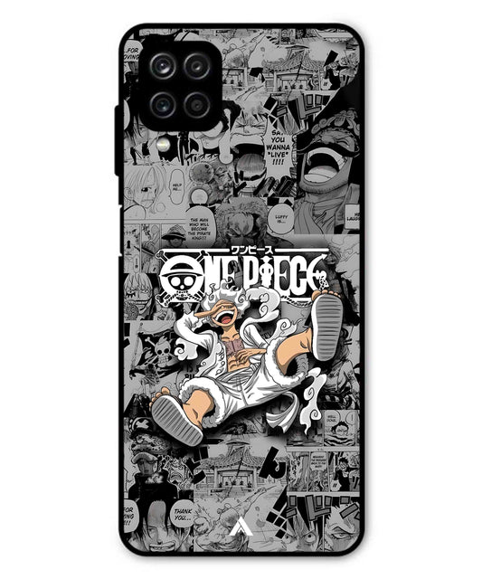 Onepiece luffy 01 Anime Metal Back Cover Phone Case for Samsung Galaxy M32 4G