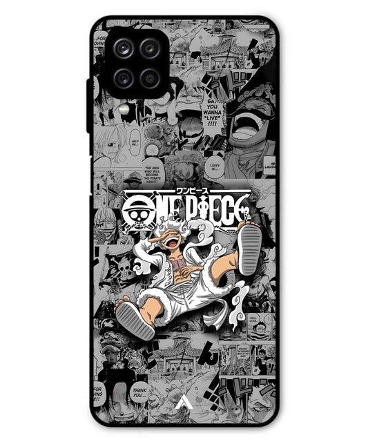 Onepiece luffy 01 Anime Metal Back Cover Phone Case for Samsung Galaxy M33