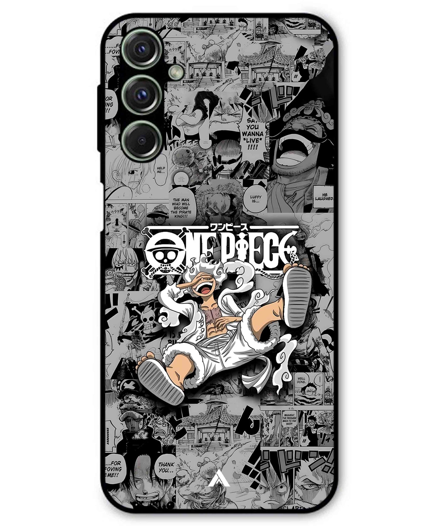 Onepiece luffy 01 Anime Metal Back Cover Phone Case for Samsung Galaxy M34