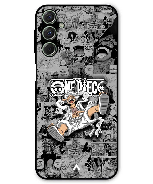 Onepiece luffy 01 Anime Metal Back Cover Phone Case for Samsung Galaxy M34