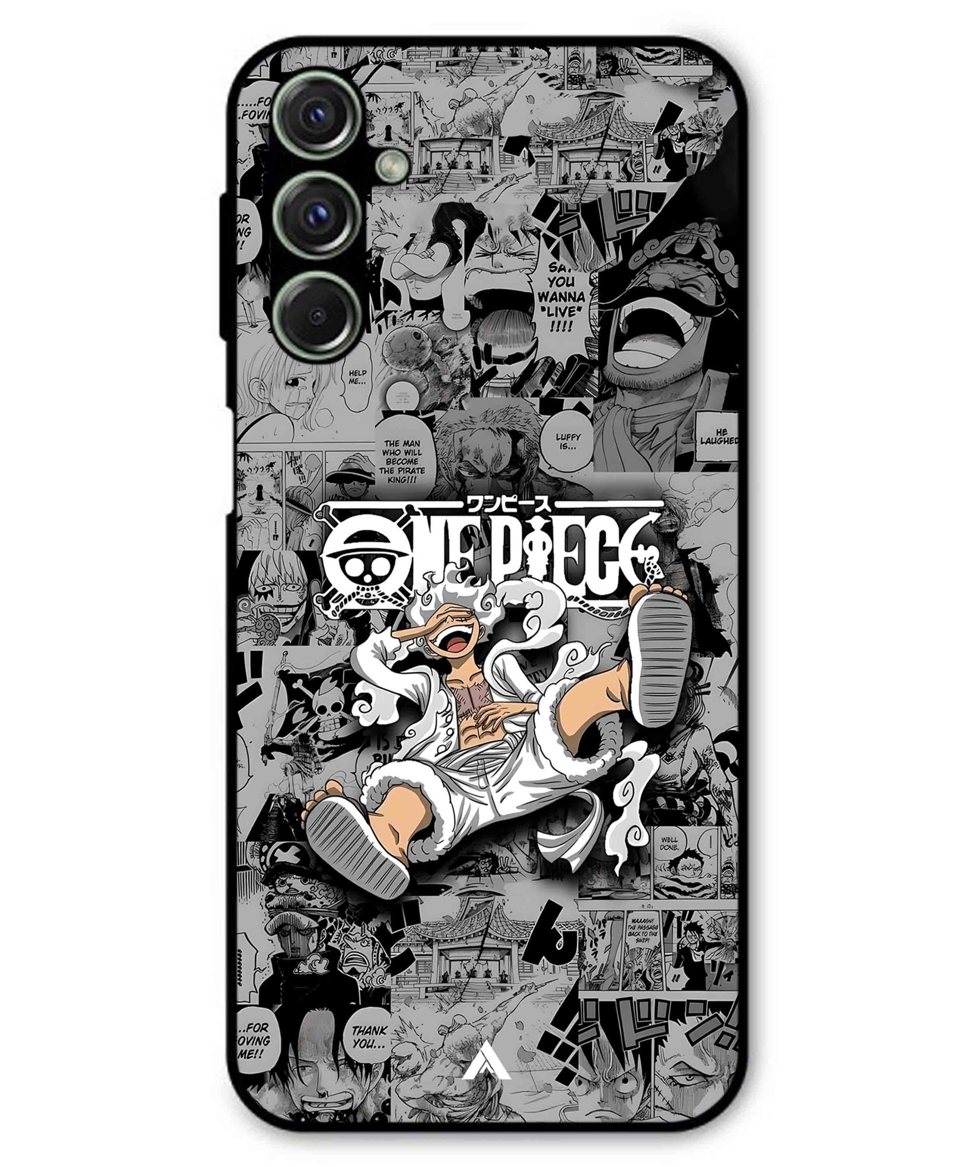 Onepiece luffy 01 Anime Metal Back Cover Phone Case for Samsung Galaxy M54