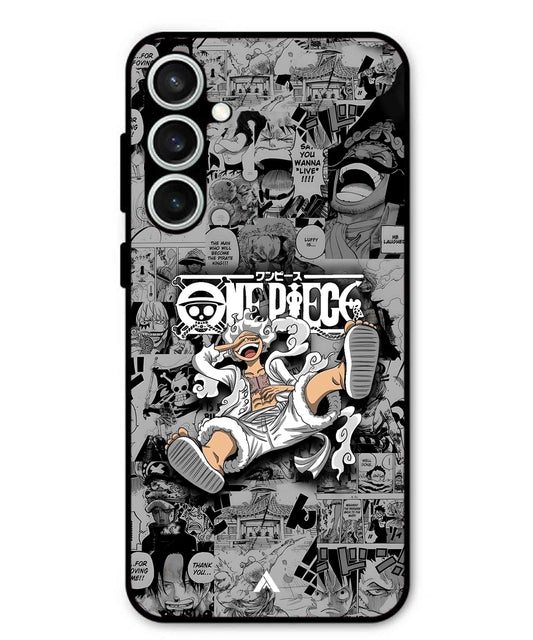 Onepiece luffy 01 Anime Metal Back Cover Phone Case for Samsung Galaxy S23 Fe