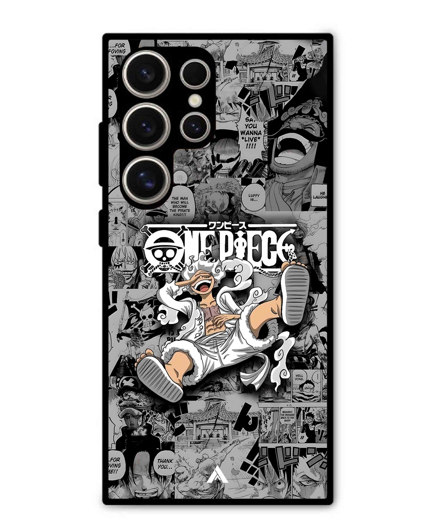 Onepiece luffy 01 Anime Metal Back Cover Phone Case for Samsung Galaxy S24 Ultra