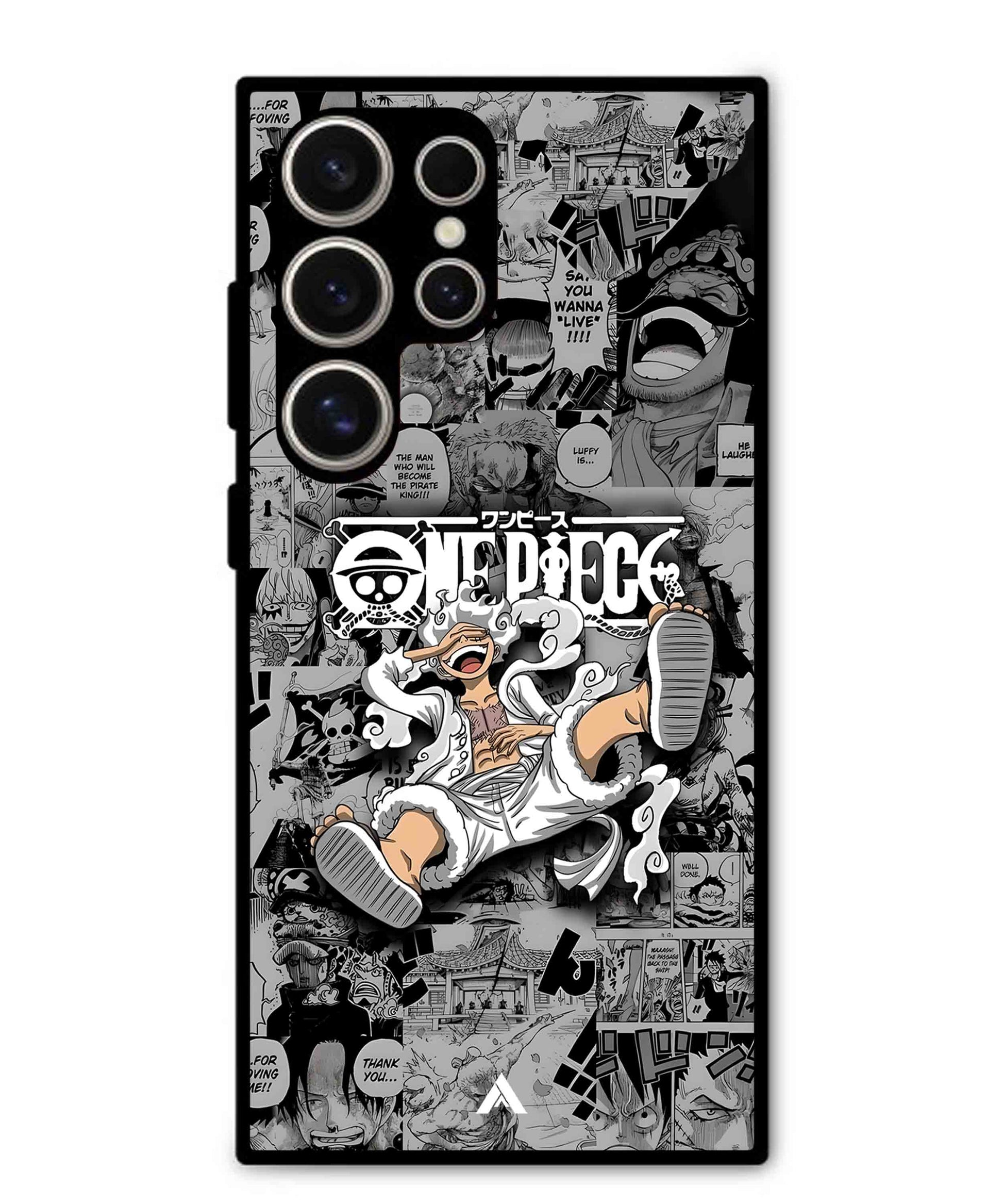 Onepiece luffy 01 Anime Metal Back Cover Phone Case for Samsung Galaxy S24 Ultra