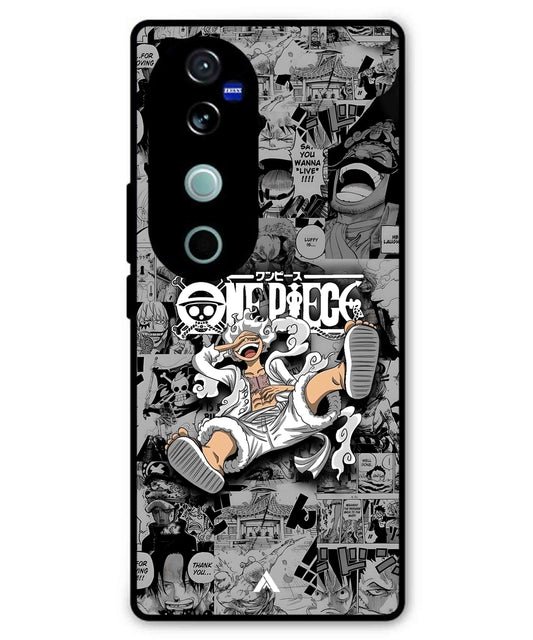 Onepiece luffy 01 Anime Metal Back Cover Phone Case for Vivo T3 Ultra