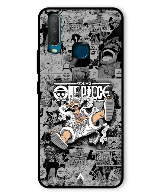 Onepiece luffy 01 Anime Metal Back Cover Phone Case for Vivo Y11